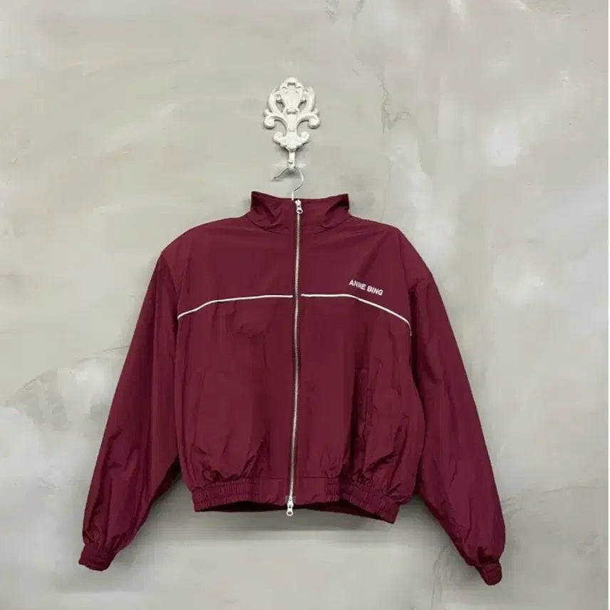 [BUNJANG] JINBANI Anorak Jumper (Burgundy/Teal) / 애니 아노락 점퍼(버건디/청록) 진바니 벨201 엔티크제이