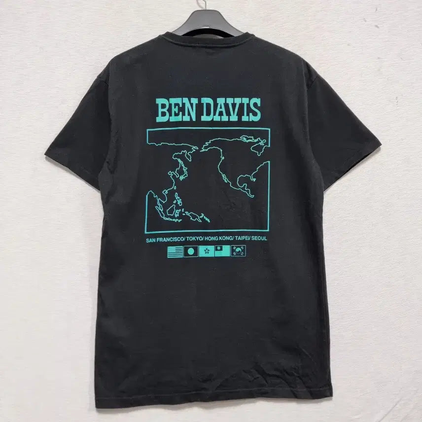 [BUNJANG] Ben Davis Round Short Sleeve T-shirt / ㅡ벤데이비스 라운드 반팔 남100 ㅡ0403
