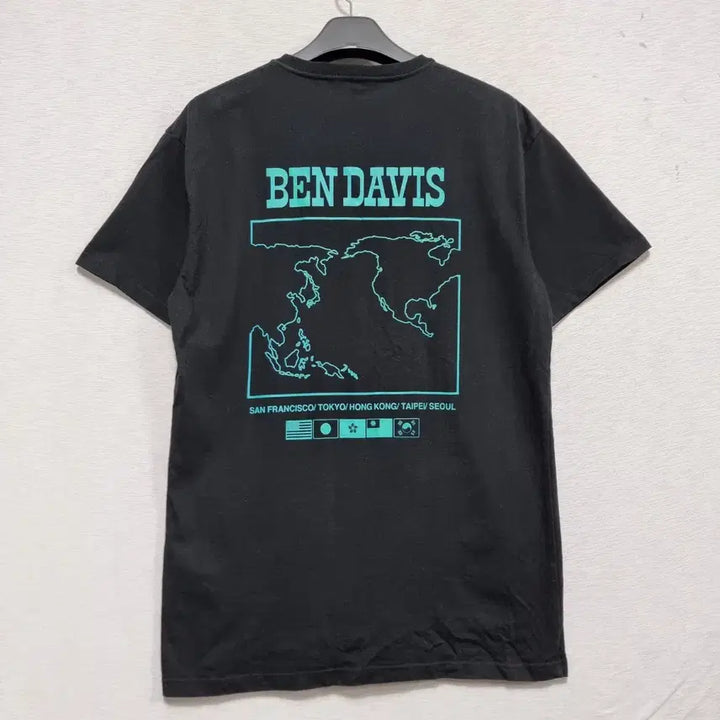 [BUNJANG] Ben Davis Round Short Sleeve T-shirt / ㅡ벤데이비스 라운드 반팔 남100 ㅡ0403