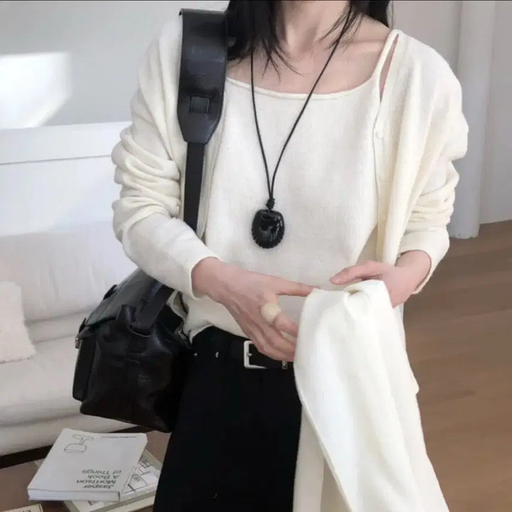 [BUNJANG] Le Vêtements Cardigan Set / 르버터 가디건세트