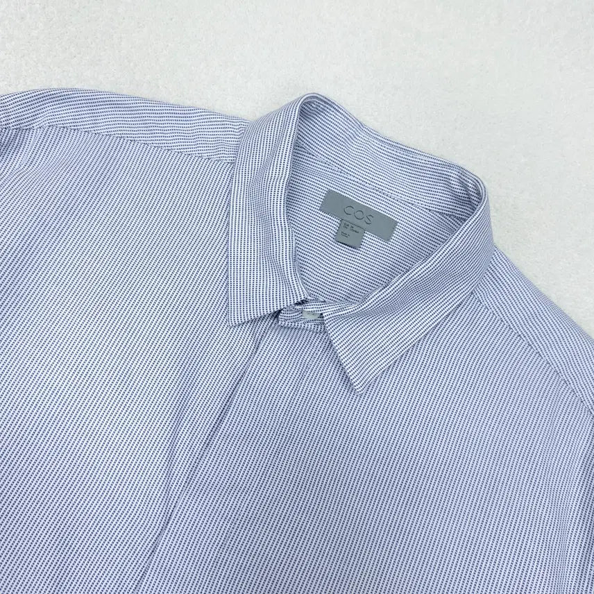 [BUNJANG] COS Pattern Cotton Shirt - Men&