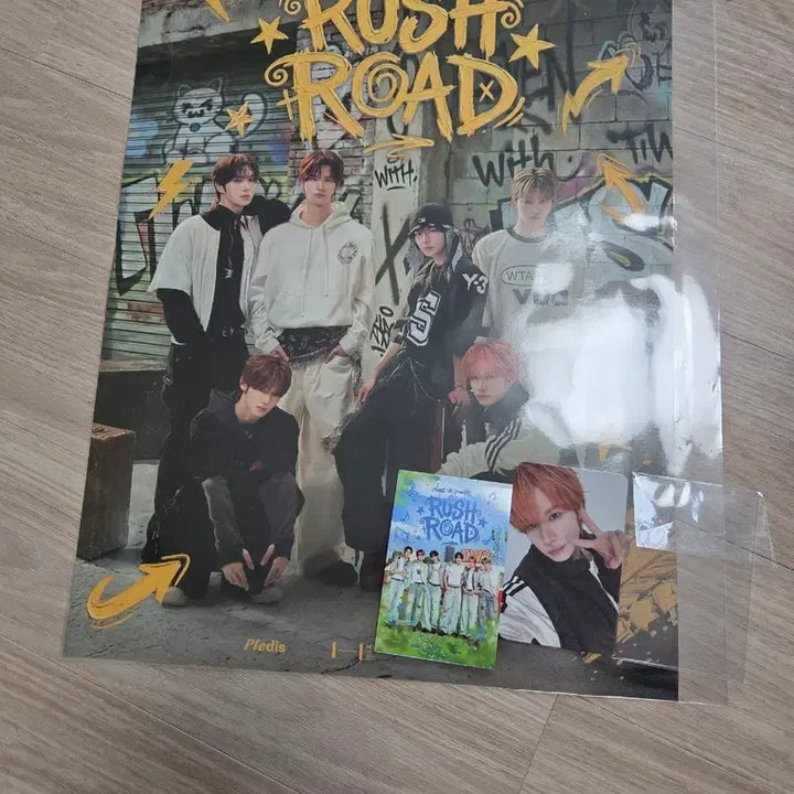 [BUNJANG] TWS Kyeongmin 2nd Photocard + VR Concert POB Poster / 투어스 VR 콘서트 5주차 특전 포스터 + 경민 2차 포토카드 일괄
