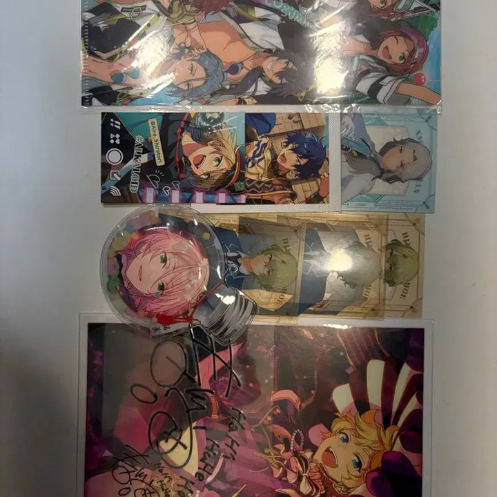 [BUNJANG] Ensemble Stars Goods Bundle Set / 앙상블 스타즈 토모에히요리 하루카와소라 시라토리아이라 사자나미쥰 일괄
