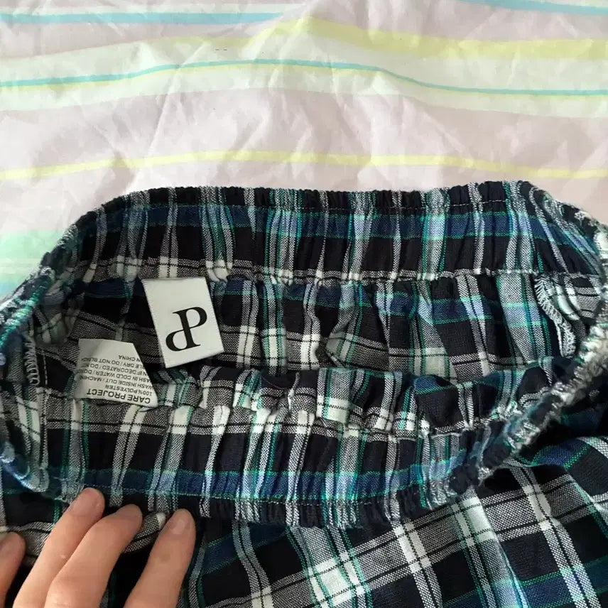 [BUNJANG] Please Project Studded Frill Checkered Skirt / 플리즈프로젝트 스터드 프릴 체크 스커트