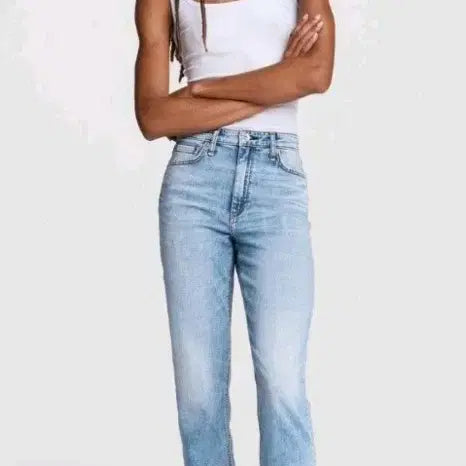 [BUNJANG] Rag &amp; Bone Nina Light Wash Cigarette Ankle Pants / 랙앤본 Nina 연청 시가렛 앵클 팬츠