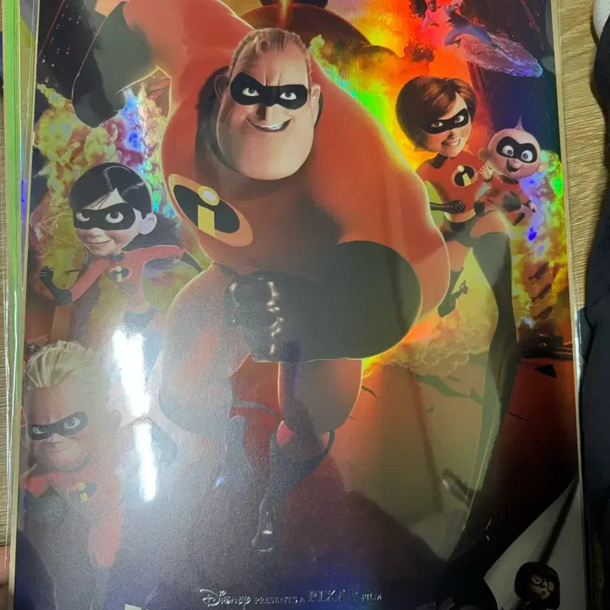 [BUNJANG] Disney Incredibles Poster / 메가박스 디즈니 인크레더블 포스터