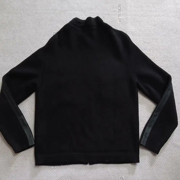 [BUNJANG] TIME Zip-up Knit Cardigan Black / TIME 짚업 니트 가디건 블랙
