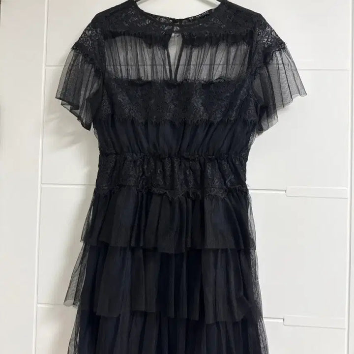 [BUNJANG] ZARA Lace Layered Mini Dress / 자라 레이스 원피스