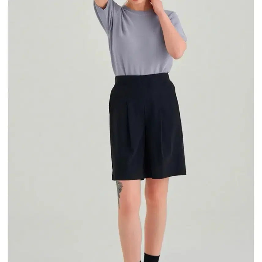 [BUNJANG] Elle Cool Bermuda Shorts (M) / 엘르 쿨 버뮤다팬츠(M)