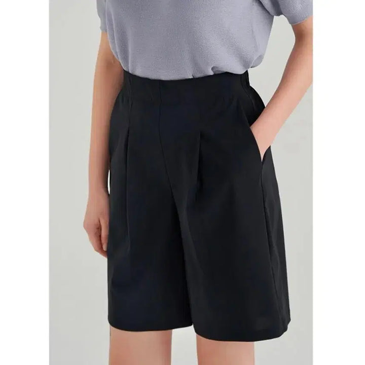 [BUNJANG] Elle Cool Bermuda Shorts (M) / 엘르 쿨 버뮤다팬츠(M)