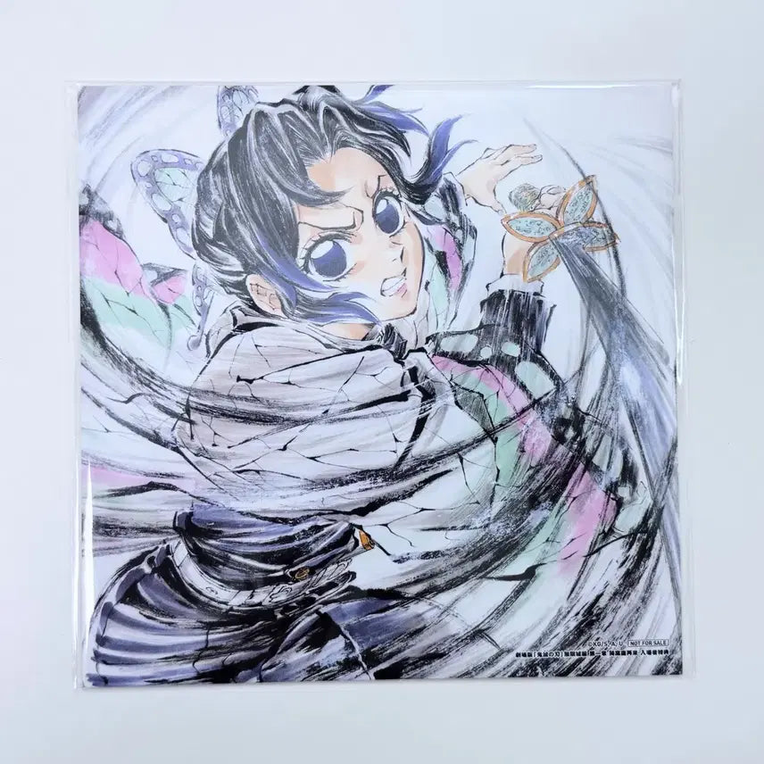 [BUNJANG] Demon Slayer Kochou Shinobu Illustration Board / 귀멸의 칼날 귀칼 4dx 특전 일러스트 보드 - 코쵸우 시노부
