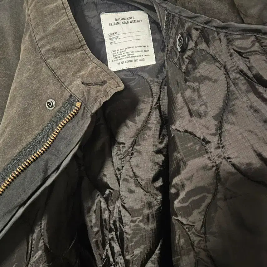 [BUNJANG] Freaks Store M65 Faded Black Jacket / 프릭스스토어 M65 페이드 블랙