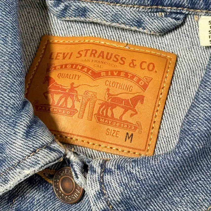 [SOLD OUT] 리바이스 데님 자켓 청자켓 M
