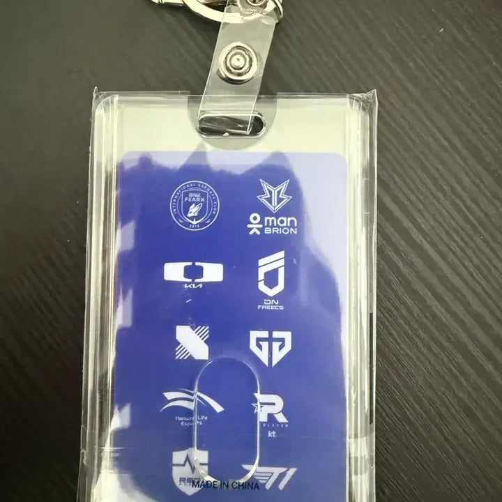 [BUNJANG] LCK Team Logo Card Keyring / LCK 카드 키링