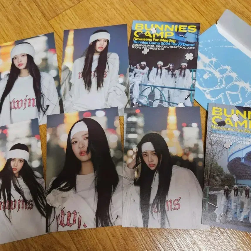 [BUNJANG] NewJeans Bunnies Camp Tokyo Dome Postcard Set / 뉴진스 버니즈캠프 도쿄돔 엽서세트