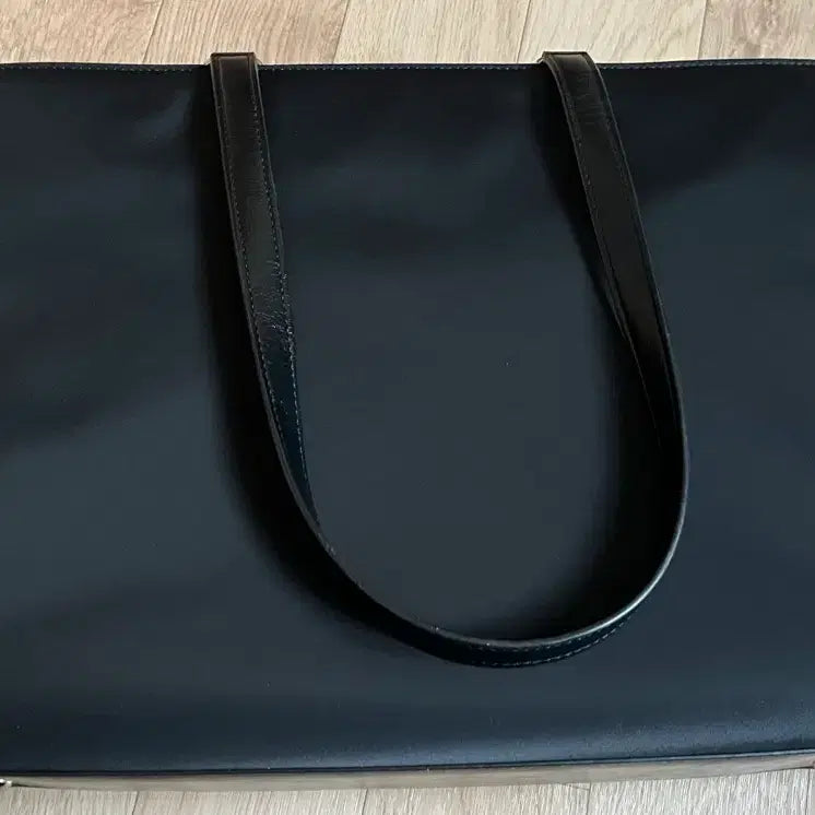 [BUNJANG] JILL by JILLSTUART Choo-eunni Black Recycled Nylon Large Shoulder Bag / 질바이질스튜어트 쭈언니 케미백 블랙 리사이클 나일론 라지 숄더백