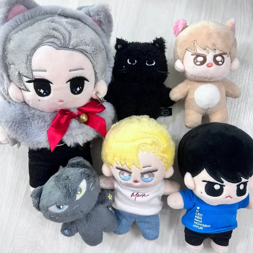 [SOLD OUT] 빅스 레오 정택운 인형 일괄 양도 택냥이 냥운이