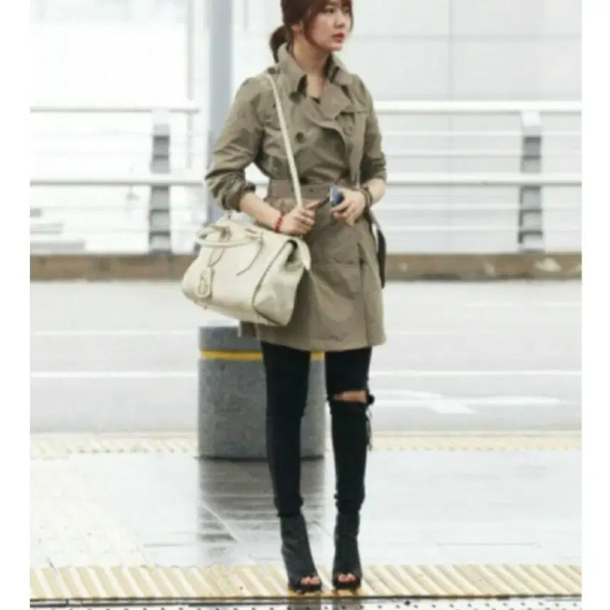 [BUNJANG] Burberry Hooded Trench Coat / 버버리 후드 트렌치코트