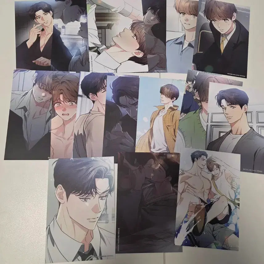 [BUNJANG] Unintended Story Postcard 16-Piece Bundle Set / 미필고 엽서 특전 16장 풀세트 판매합니다
