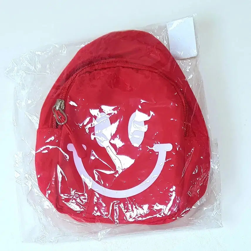 [SOLD OUT] 스마일 미니 힙섁 새제품 (레드)