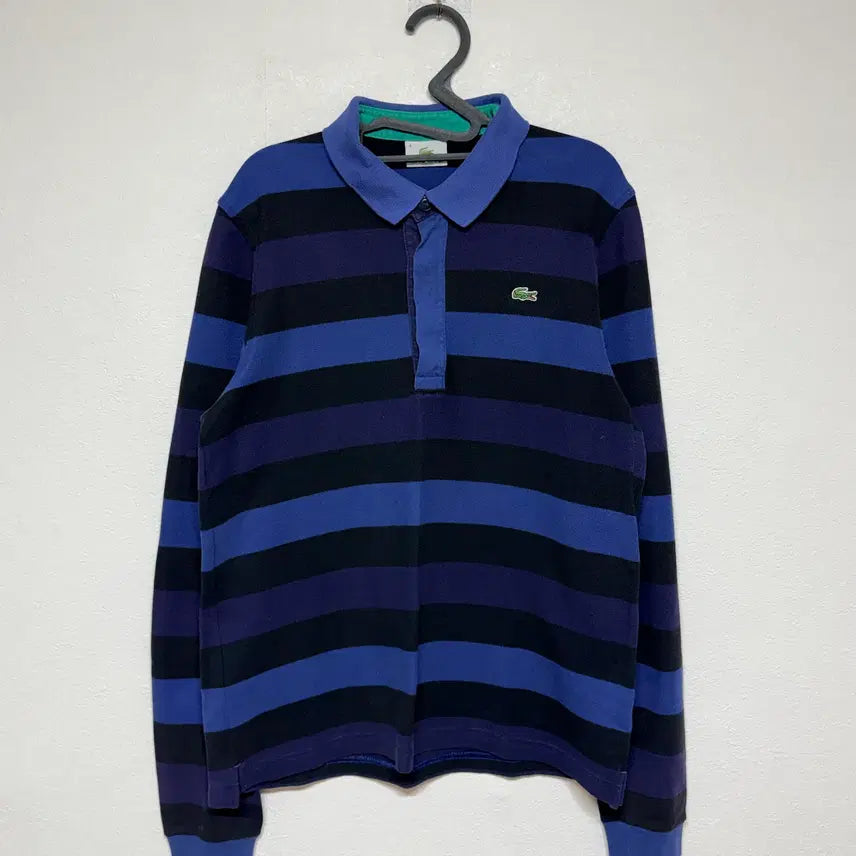 [BUNJANG] Lacoste Rugby T-Shirt Collar T-shirt Size 4 / 라코스테 럭비티 카라티 4사이즈