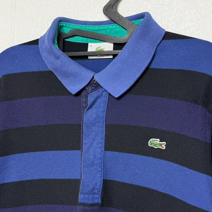 [BUNJANG] Lacoste Rugby T-Shirt Collar T-shirt Size 4 / 라코스테 럭비티 카라티 4사이즈
