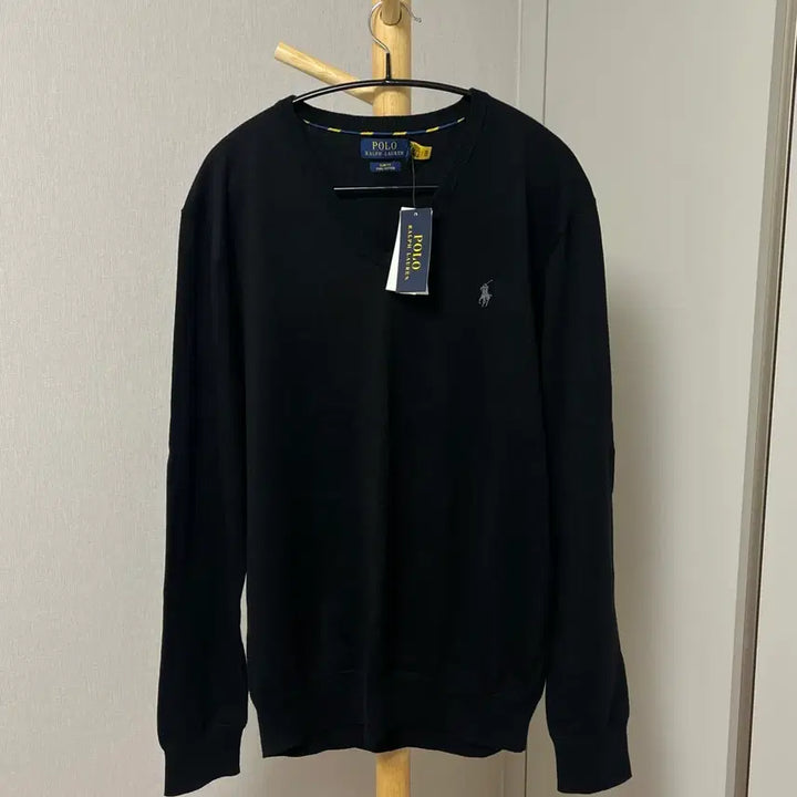 [BUNJANG] Polo Ralph Lauren Pima Cotton V-Neck Knit Sweater / (새상품) 폴로 랄프로렌 피마 코튼 브이넥 니트