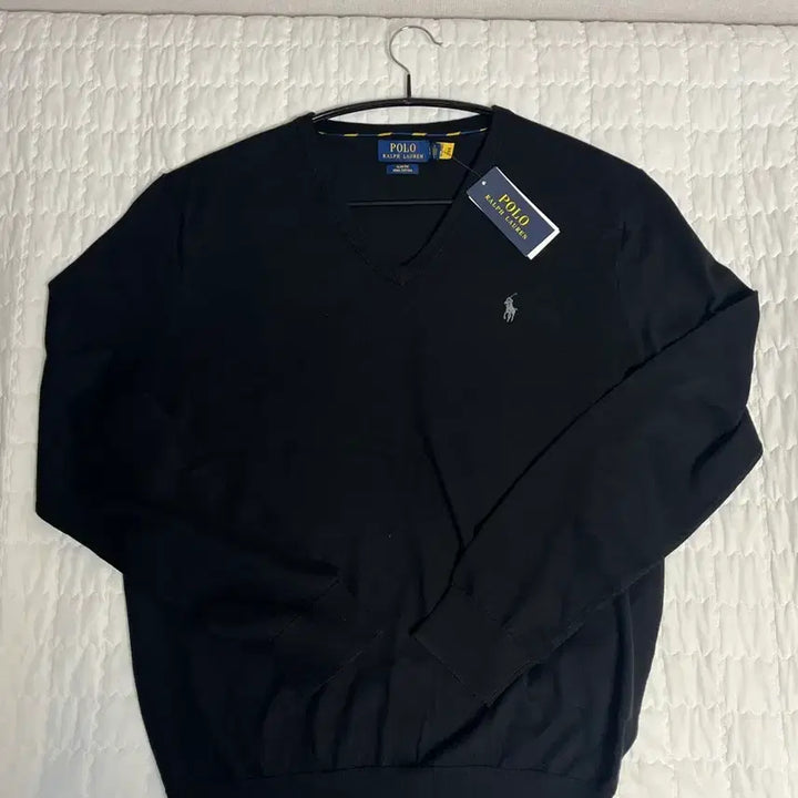 [BUNJANG] Polo Ralph Lauren Pima Cotton V-Neck Knit Sweater / (새상품) 폴로 랄프로렌 피마 코튼 브이넥 니트