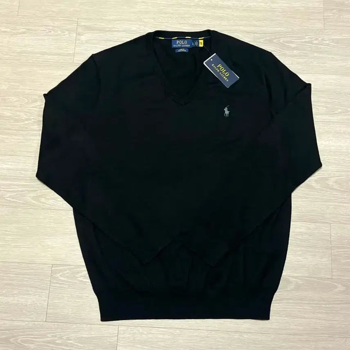 [BUNJANG] Polo Ralph Lauren Pima Cotton V-Neck Knit Sweater / (새상품) 폴로 랄프로렌 피마 코튼 브이넥 니트