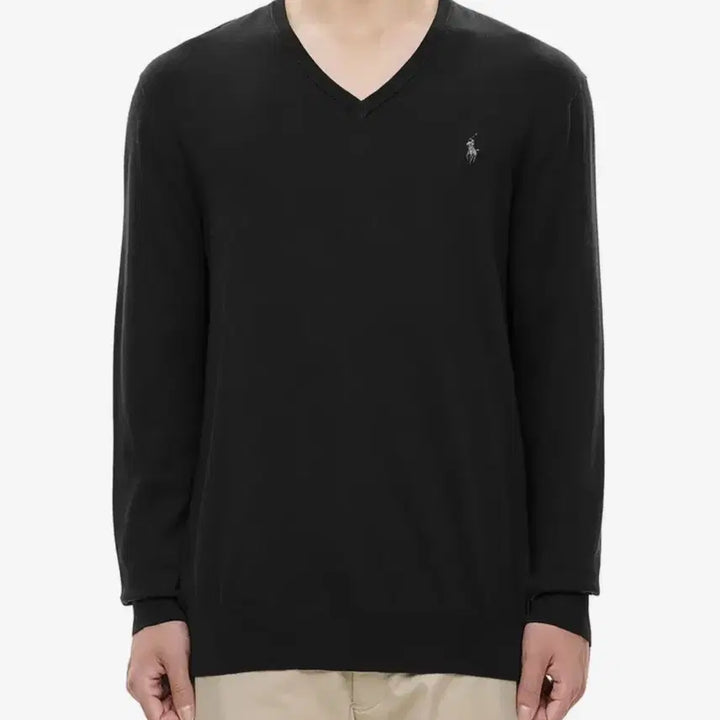 [BUNJANG] Polo Ralph Lauren Pima Cotton V-Neck Knit Sweater / (새상품) 폴로 랄프로렌 피마 코튼 브이넥 니트