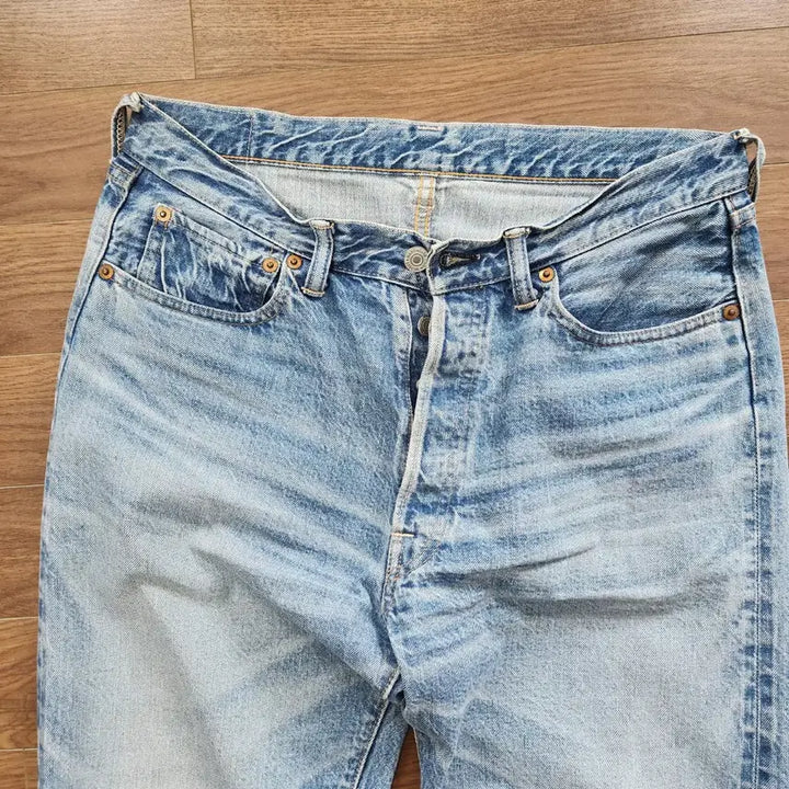 [BUNJANG] Warehouse 1101 Light Wash Jeans / 웨어하우스 1101 라이트워시 32size