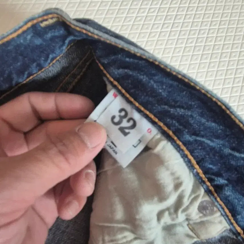 [BUNJANG] Warehouse 1100 Dark Indigo Denim Jeans Size 32 / 웨어하우스 1100 세컨핸즈 다크인디고 32사이즈