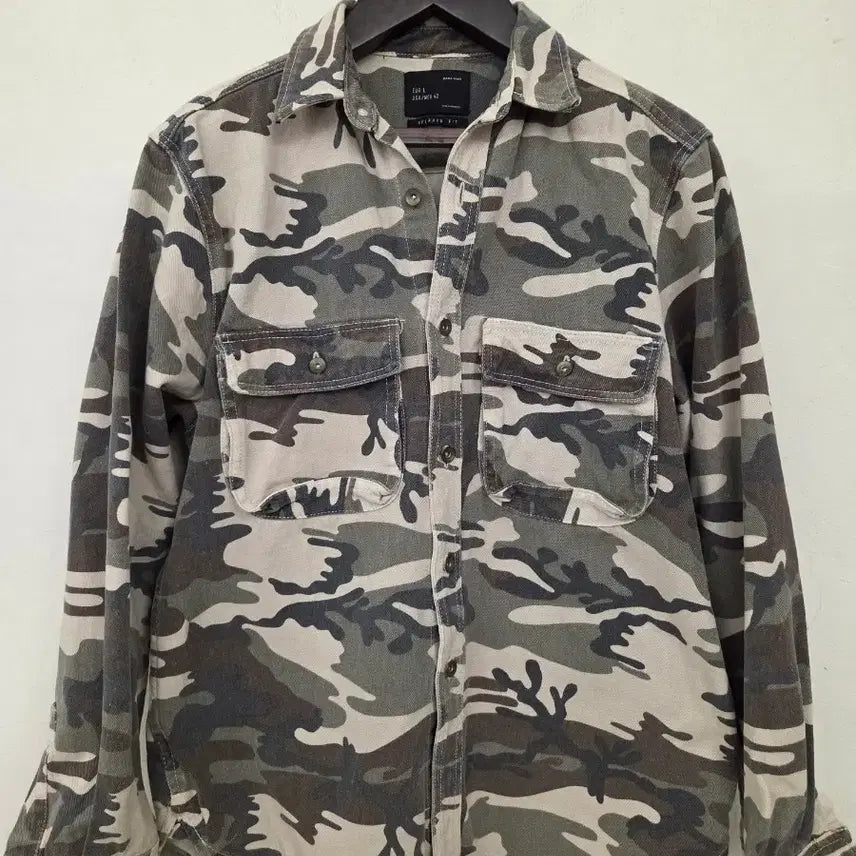 [BUNJANG] Zara Man Camo Pattern Shirt / ZARA MAN 카모 패턴 셔츠 L