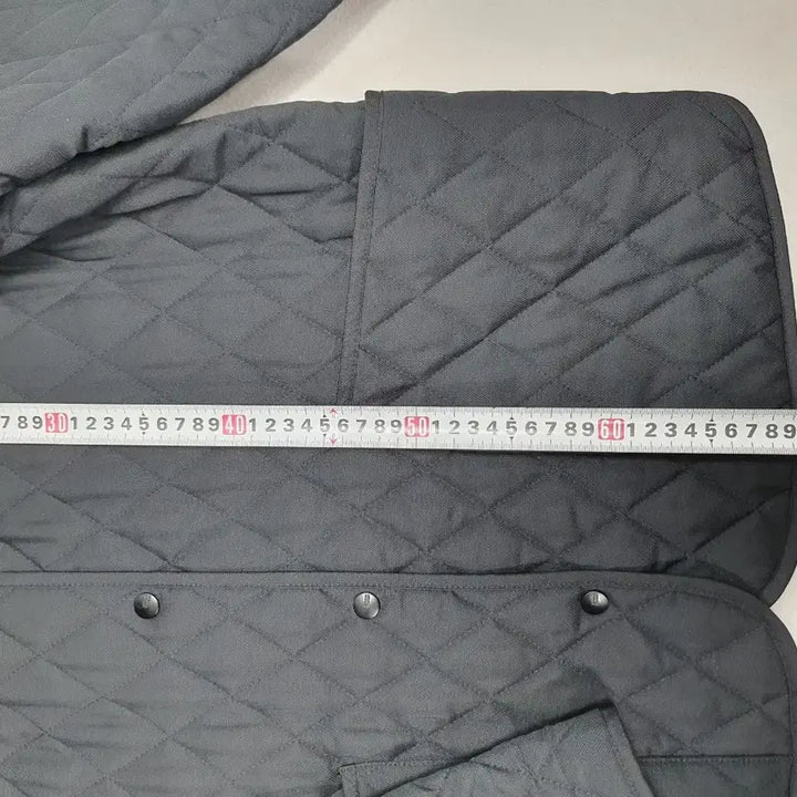 [BUNJANG] Studio Tomboy Quilted Corduroy Jacket - Black (F) / 스튜디오톰보이 퀼팅 자켓 코듀로이 카라 블랙 F
