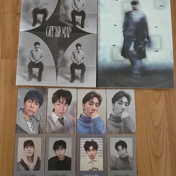 [BUNJANG] Kim Sung Kyu Off the Map Album Set (Includes 8 Photocards) / 성규 Off the map 앨범 세트 (포카 8장 포함)