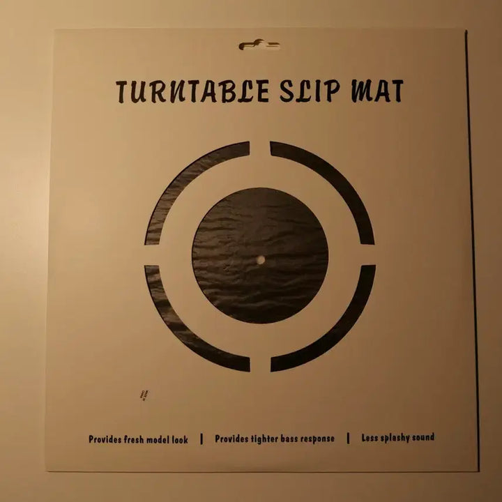 [BUNJANG] Dr. Groove Leather Cork Layered Turntable Mat / 닥터그루브 가죽 코르크 적층 매트 (턴테이블 매트)