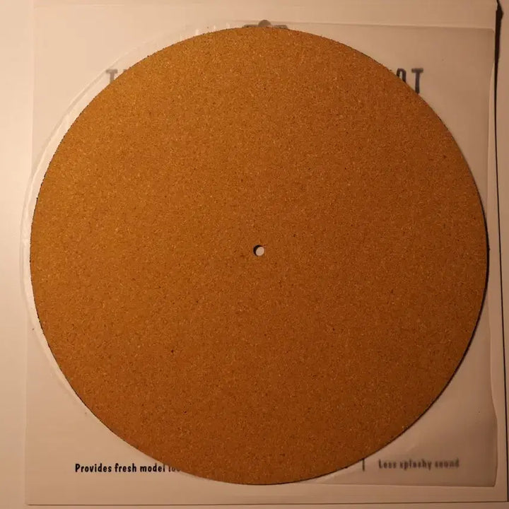 [BUNJANG] Dr. Groove Leather Cork Layered Turntable Mat / 닥터그루브 가죽 코르크 적층 매트 (턴테이블 매트)