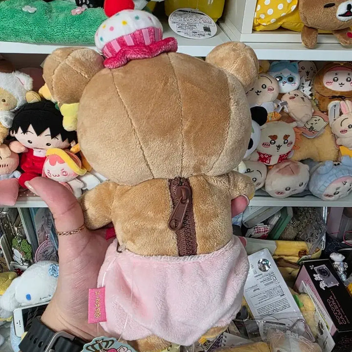 [BUNJANG] Rilakkuma Strawberry Plush / 리락쿠마 딸기 인형