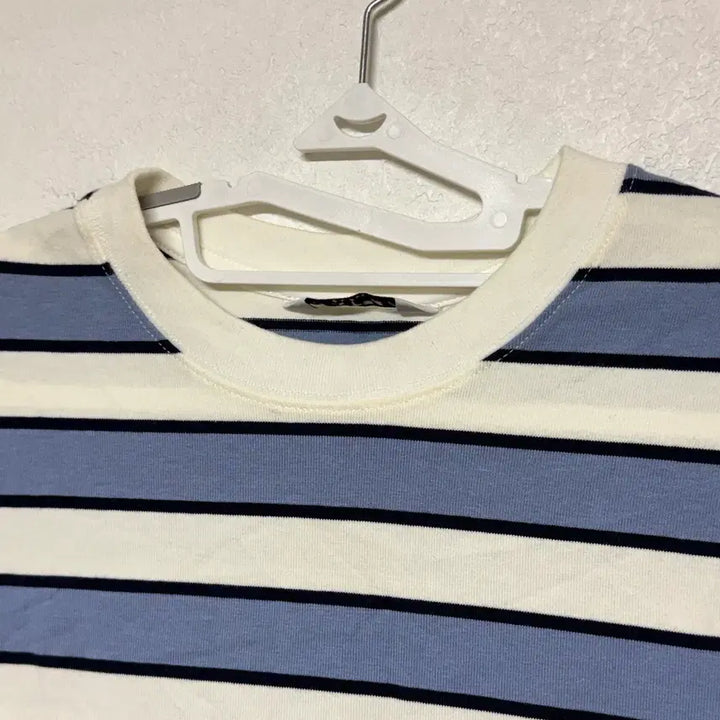 [BUNJANG] Saintpain Striped Short Sleeve T-shirt (Size S) / 세인트페인 스트라이프 반팔티셔츠 S