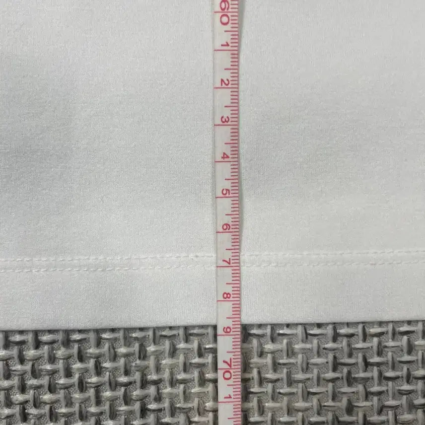 [SOLD OUT] 엘레쎄 화이트 반팔 티셔츠 로고 테이프