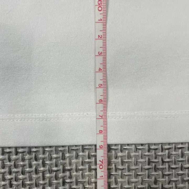[SOLD OUT] 엘레쎄 화이트 반팔 티셔츠 로고 테이프