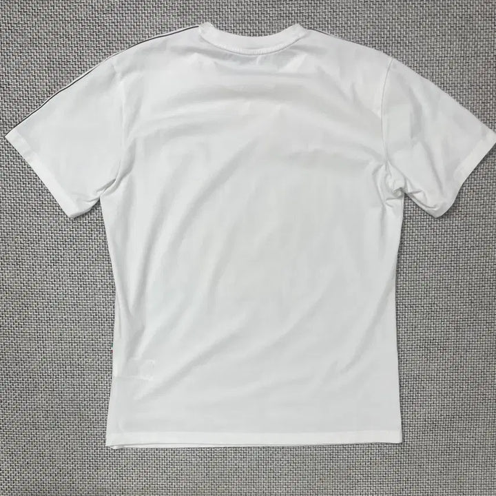 [SOLD OUT] 엘레쎄 화이트 반팔 티셔츠 로고 테이프