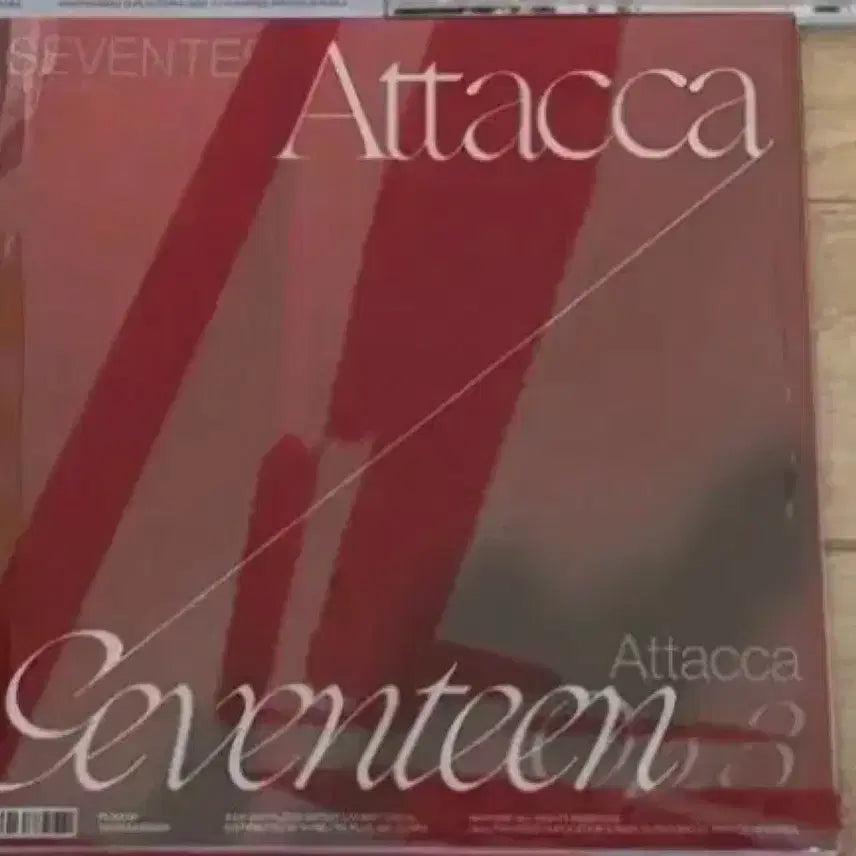 [BUNJANG] SEVENTEEN Attacca Performance Team Album Unsealed / 세븐틴 아타카 퍼포팀 개봉 앨범