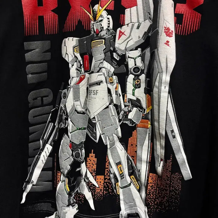 [BUNJANG] Gundam RX-93 Graphic T-Shirt / Gundam RX-93 그래픽 티셔츠