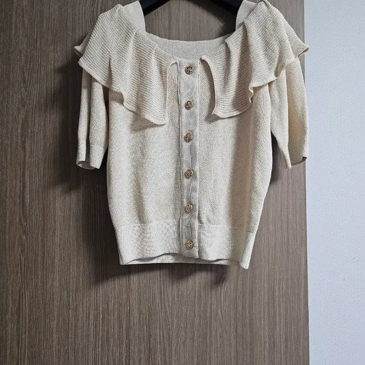 [BUNJANG] Frill Detail Cardigan / ㅣ프릴 디테일 가디건ㅣ