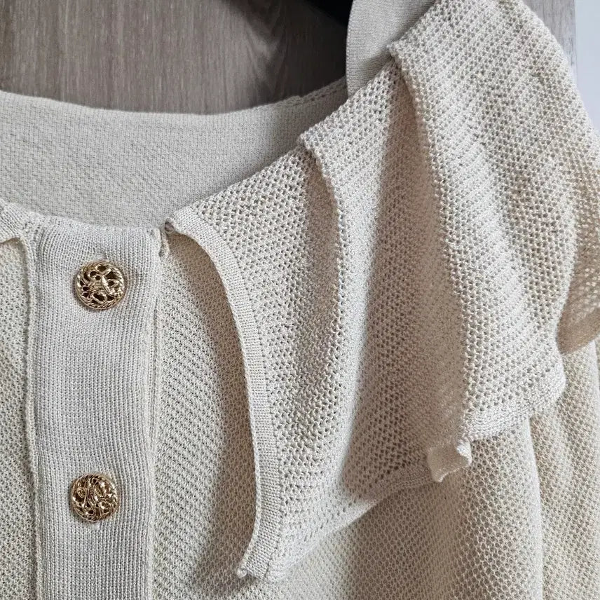 [BUNJANG] Frill Detail Cardigan / ㅣ프릴 디테일 가디건ㅣ
