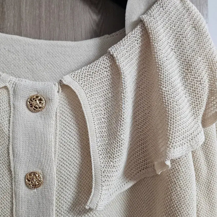 [BUNJANG] Frill Detail Cardigan / ㅣ프릴 디테일 가디건ㅣ