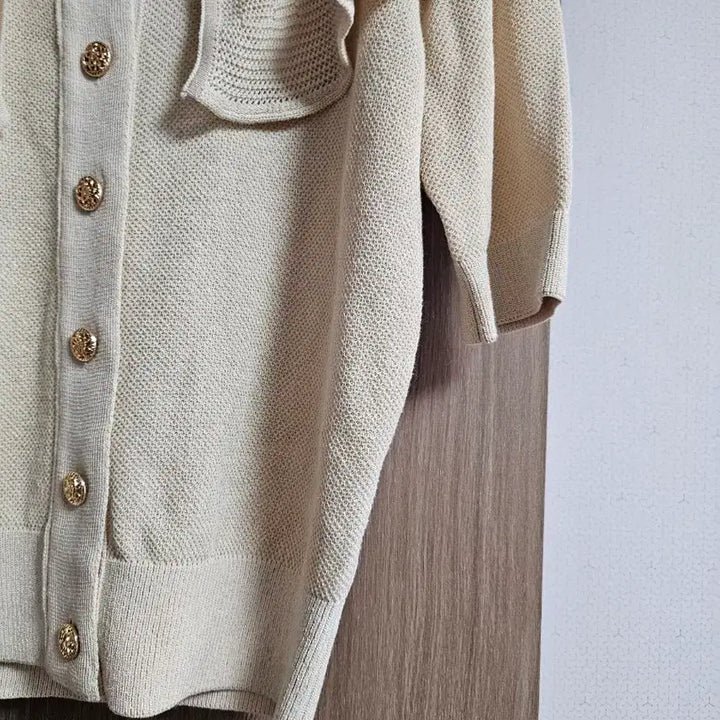 [BUNJANG] Frill Detail Cardigan / ㅣ프릴 디테일 가디건ㅣ
