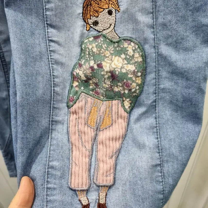 [BUNJANG] Patch Denim Pants / 패치 데님  바지