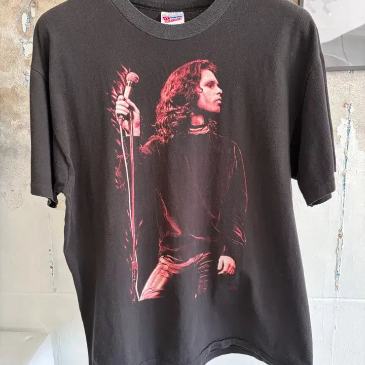 [BUNJANG] Vintage 90s Jim Morrison T-Shirt XL / 90s Jim morrison 티셔츠